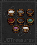 An ultima online Complete Dye Tub Set