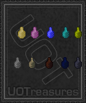 An ultima online 5 Full Soulstone Tokens