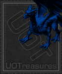 An ultima online Juvenile Umbrascale - Umbrascale Blue (#2784) - Wrestling 120