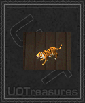 An ultima online Ethereal Tiger Statuette