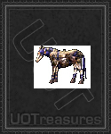 An ultima online Grizzled Mare